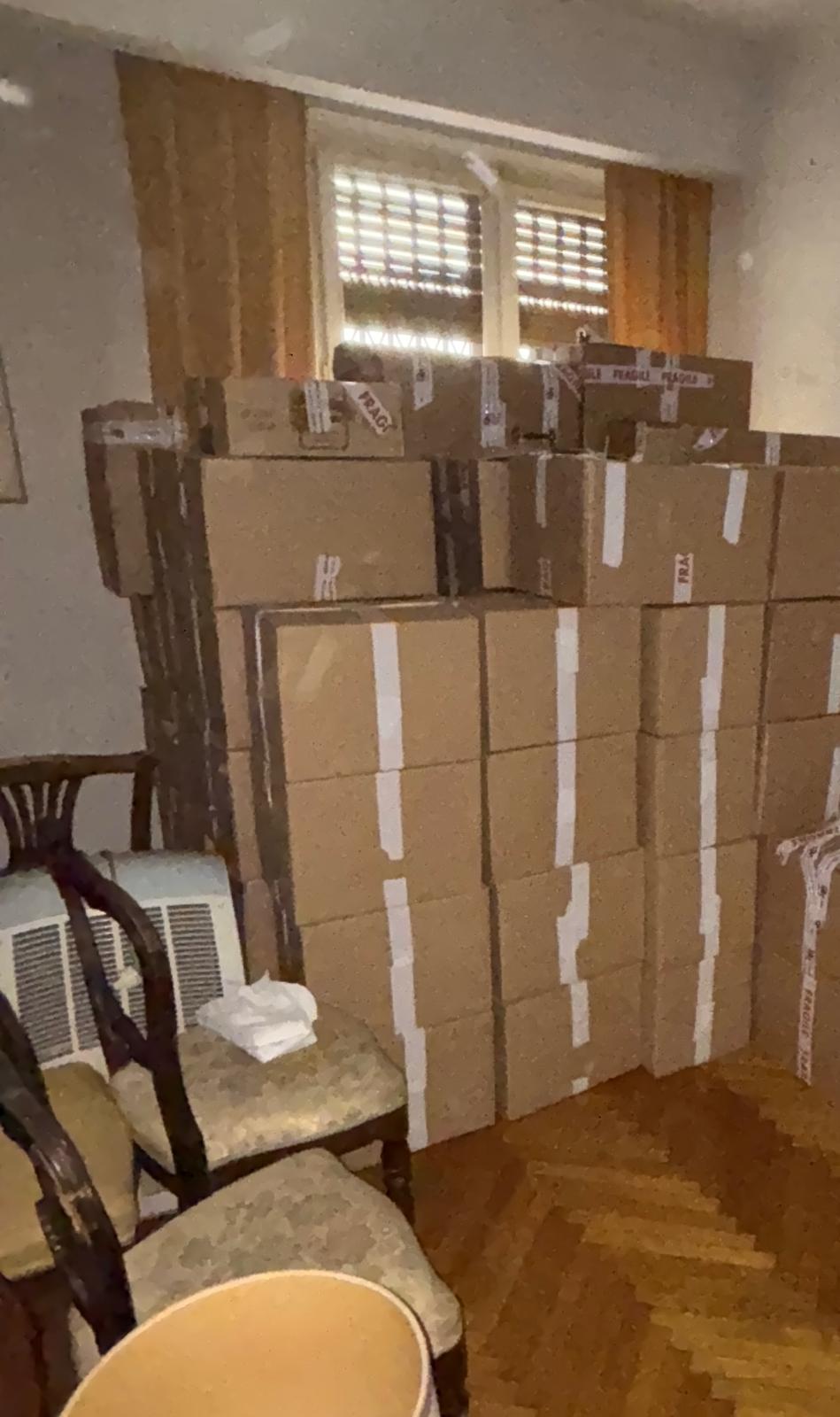 Garage sgomberato e pulito